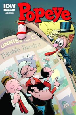 POPEYE #12 IDW PUBLISHING
