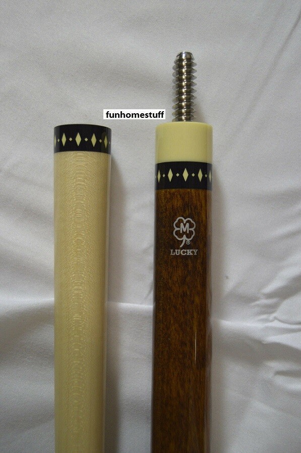 CHERRY STAIN MCDERMOTT CUES LUCKY L9 BILLIARD GAME POOL CUE STICK FREE SHIPPING