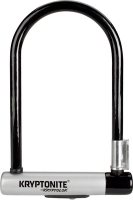 KryptoLok U-Lock - Kryptonite KryptoLok U-Lock - 5 x 9'', Keyed, Black, Includes