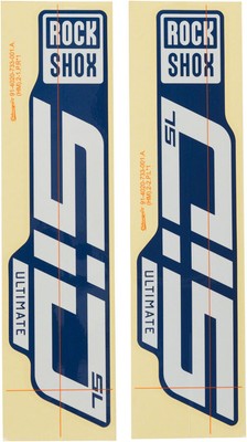 RockShox Fork Decal Kit - SID SL Ultimate, 27.5''/29''