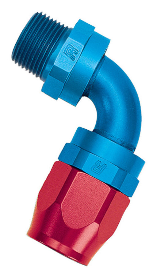 Russell 90-Degree Full Flow Hose End #6 - 1/4 NPT 612090 Russell 90-Degree Full Flow Hose End #6 - 1/4 NPT 612090