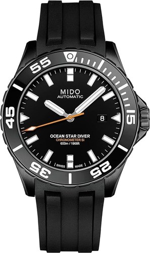 Pre-owned Mido Men's Ocean Star 43mm Automatic Watch M0266083705100