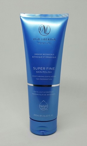 VITA LIBERATA LUXURY TAN SUPER FINE SKIN POLISH MOISTURIZING EXFOLIANT 8.45 OZ