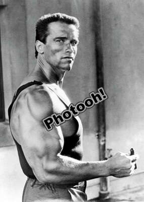 Arnold Schwarzenegger Commando Celebrity REPRINT RP #9876