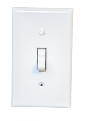 Functional Hardwired Electrical Wall Light Switch With Wifi 4K UHD Nanny Camera
