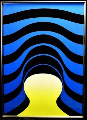 Kazumasa Nagai "Heartbeat" 56/200 1973 Silkscreen