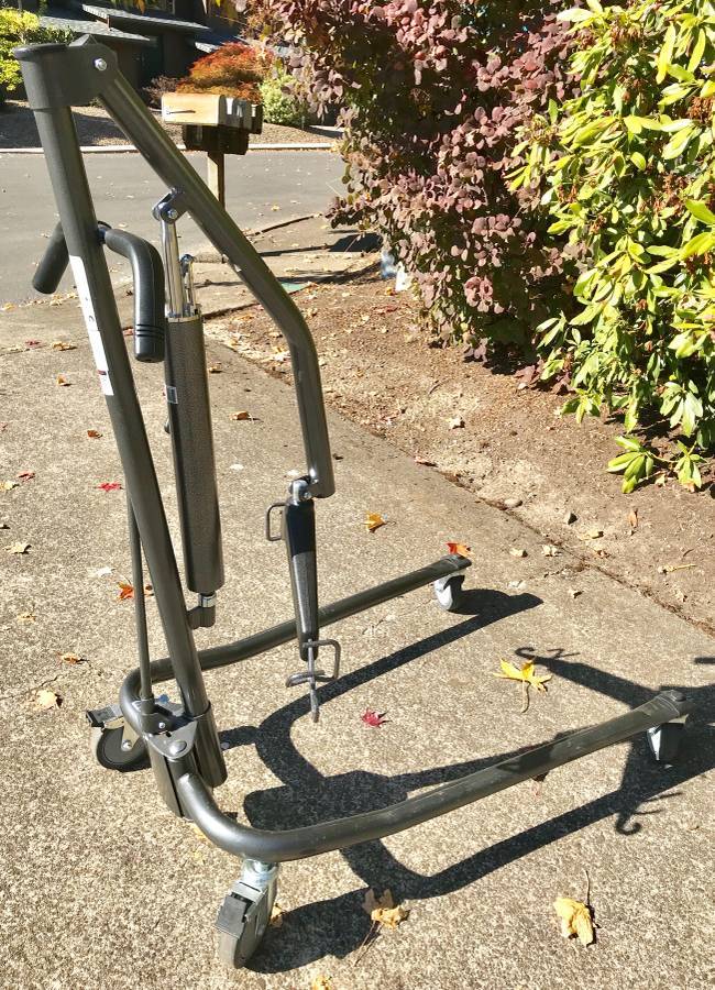 Drive Medical Hydraulic Patient Lift + Six Point Cradle 13023SV Local PickUp