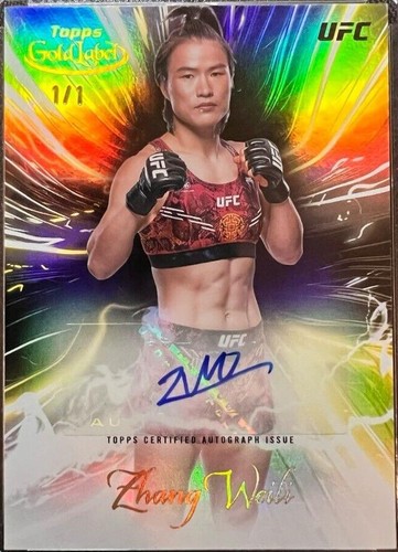 2024 Topps Gold Label UFC - Zhang Weili #SGS-ZWE