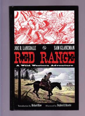 1st edition Kickstarter hardcover RED RANGE by Joe R. Lansdale & Sam Glazman