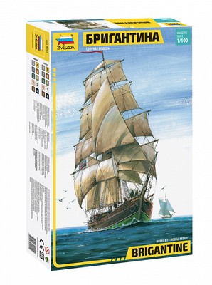Zvezda 9011 1/100 Brigantine