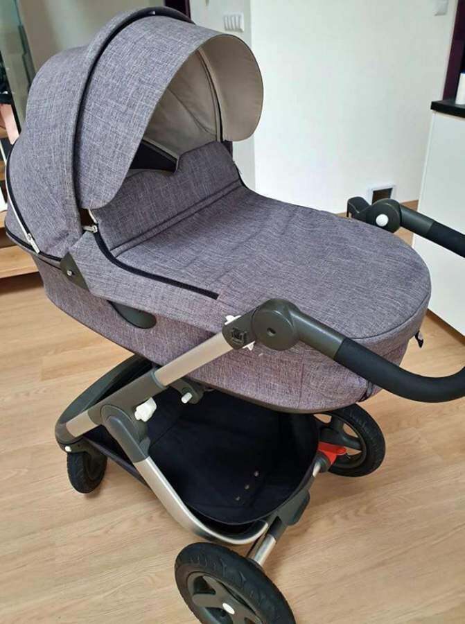 Stokke Trailz all terrain travel system Pram & car seat pushchair in