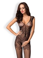 Bodystocking F234 mit offenem Schritt schwarz S/L von Obsessive