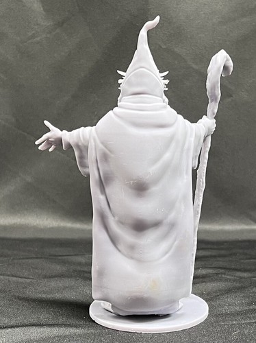 Gandalf Unpainted 7” Resin Figure Rankin Bass Hobbit Lord of The Rings Wizard