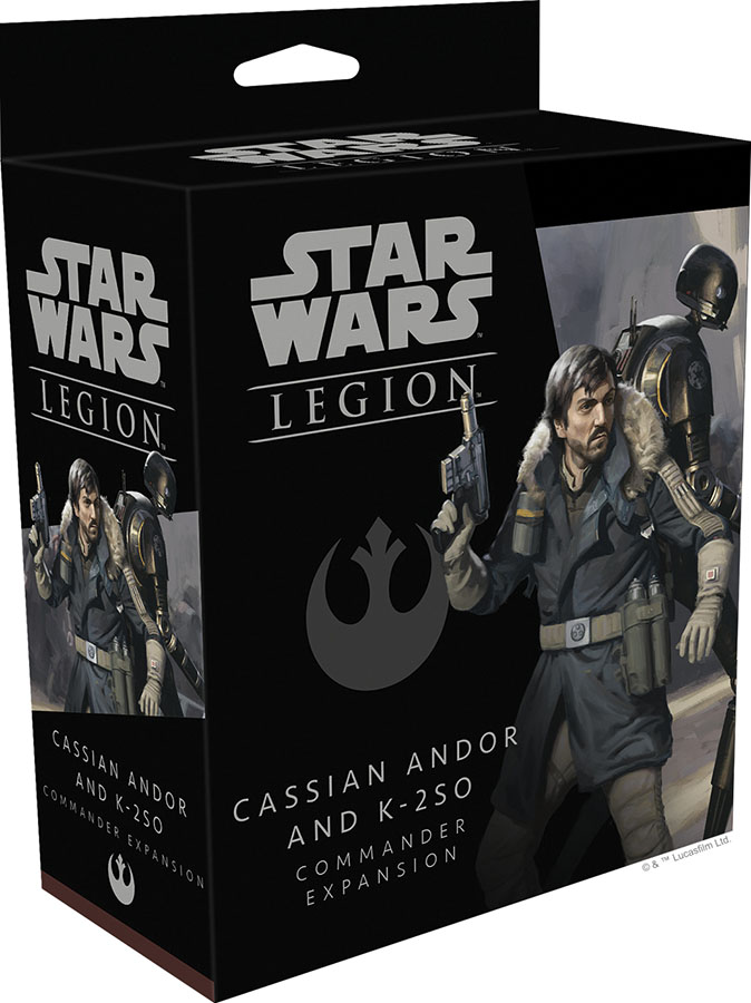 Кассиан Андор и K-2SO Commander Expansion Star Wars: Legion FFG NIB