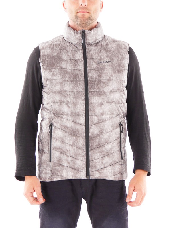 Brunotti Bodywarmer Veste Steppweste Magnifico Vert Kragen Winddicht