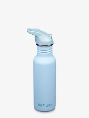 Klean Kanteen Classic 532ml Water Drinks Bottle With Flip Seal Sports Cap 