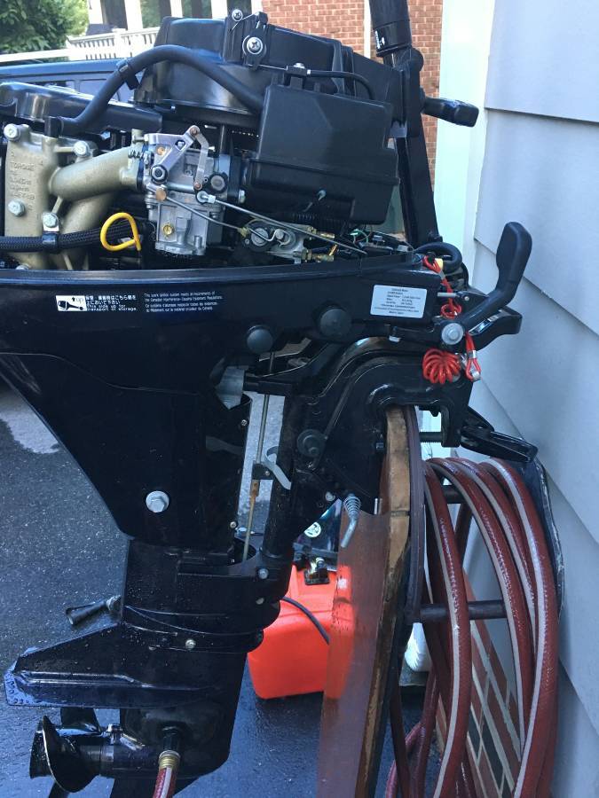 trident 340 with 9.8 Tohatsu