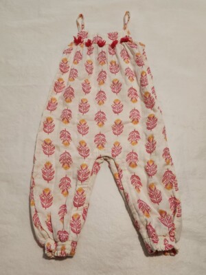 NWT Old Navy Floral Sleeveless Romper One Piece Baby Girl