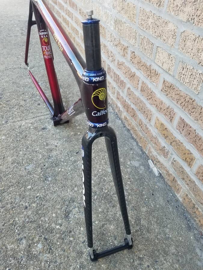 Calfee Roya Pista Fixed gear single speed track belt drive bike frame