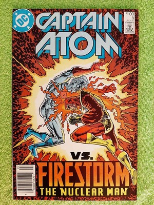 CAPTAIN ATOM #5 potential 9.6 or 9.8 : NEWSSTAND Canadian Price Variant : RD7185