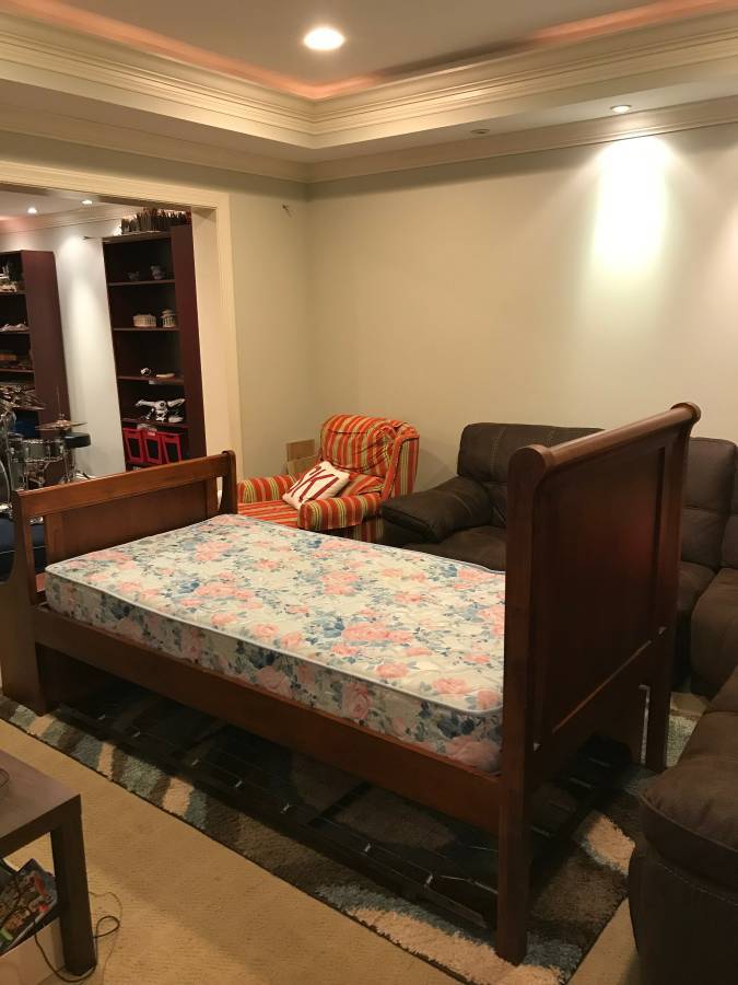 LEXINGTON FURNITURE BOB TIMBERLAKE TWIN TRUNDLE BED W BENCH CHERRY