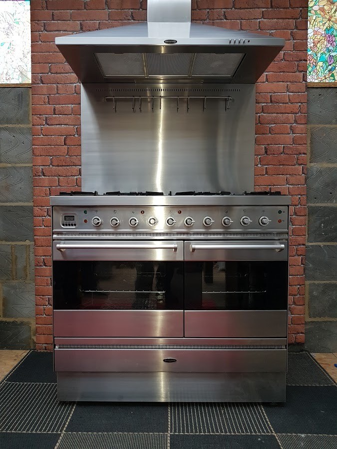 Britannia Dual Fuel Range Cooker , 6 Burner Gas Hob and 2 Electric