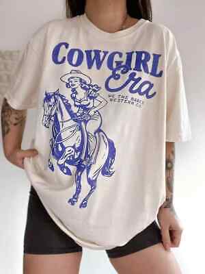 SALE! Cowgirl Era T Shirt, Vintage inspired western trendy graphic tee