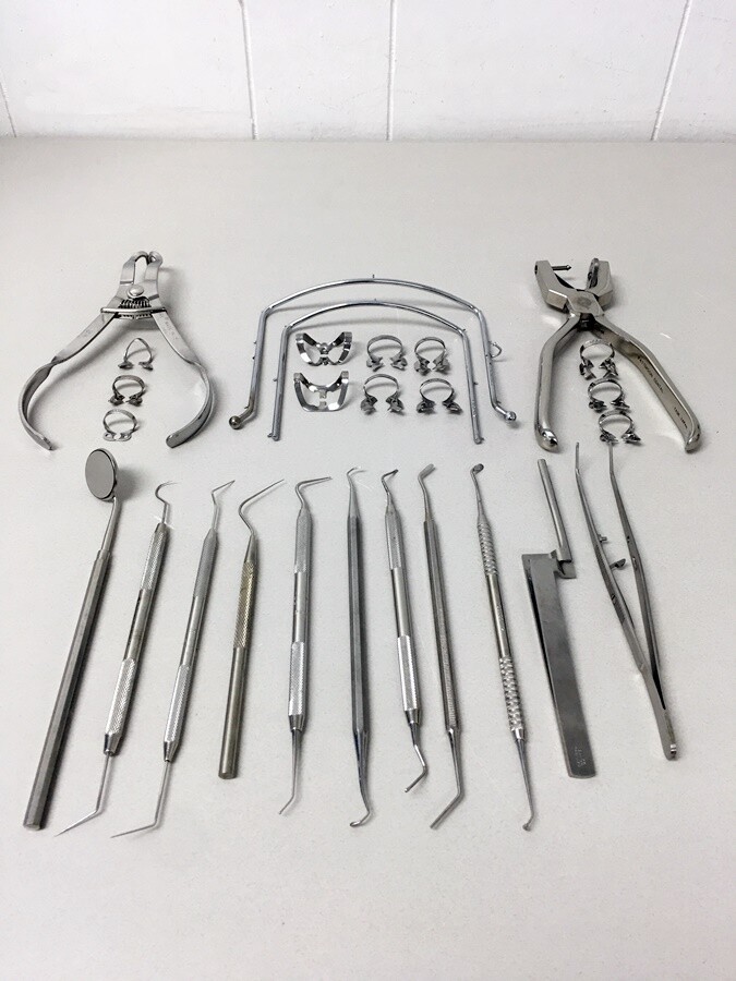 Complete Endodontic Treatment Instrument Setup eBay