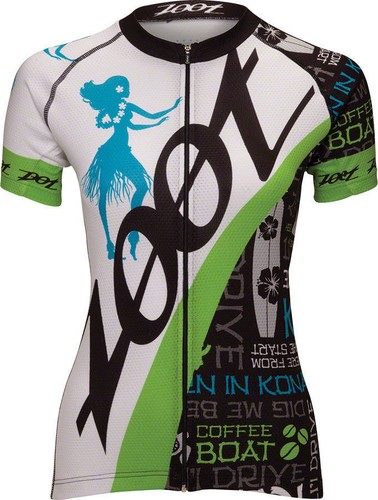 Maillot Cycliste Zoot Ironman 70.3 Gulf Coast - Débardeur Bleu/jaune - Taille S