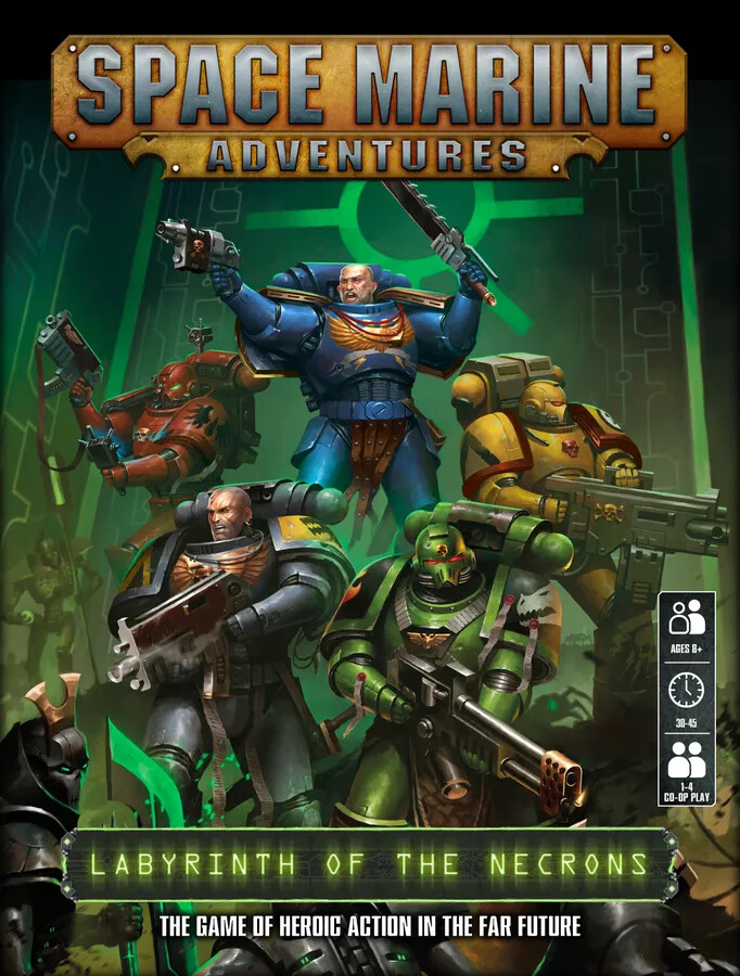 Warhammer - Space Marine Adventures - Labyrinth of the Necrons -=NEW=-