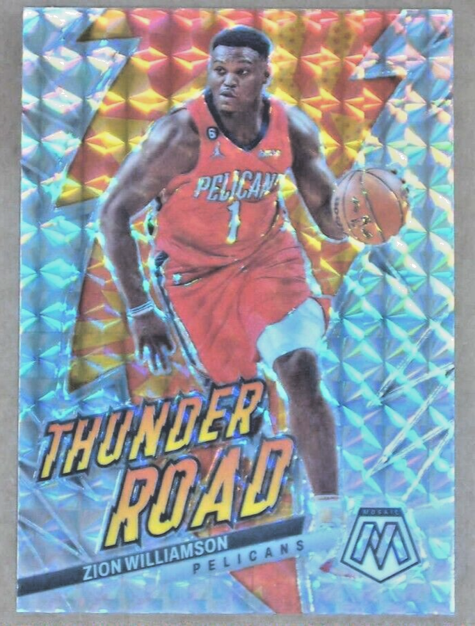 祈り / BU-ZONE 2022 12.d BK Zion Williamson 2022-23 Panini Mosaic Thunder Road Mosaic #13