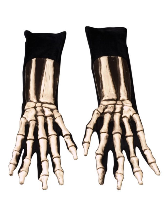 Skeletons and Zombies Costume Gloves