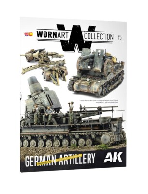 AK Worn Art #05 German Artillery (Bilingual English/Spanish, 124 pages)
