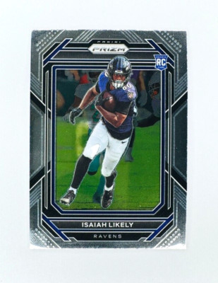 2022 Panini Prizm ISAIAH LIKELY #363 RC Rookie Base - Baltimore Ravens
