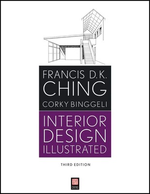 Interior Design Illustrated - Paperback Ching, Francis D. K.|Binggeli, Corky