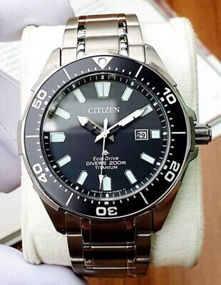 Citizen eco drive divers 200m titanium online