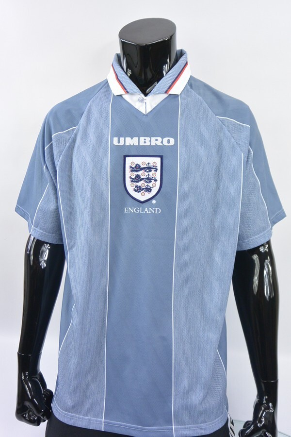 ウェア 95/96 umbro England soccer jersey kit Vintage Umbro England Home Soccer Jersey 1995-1997 White T