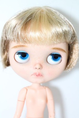 Custom Blythe Doll OOAK Genuine Takara Neo Blythe Short Bangs by mamu 20147