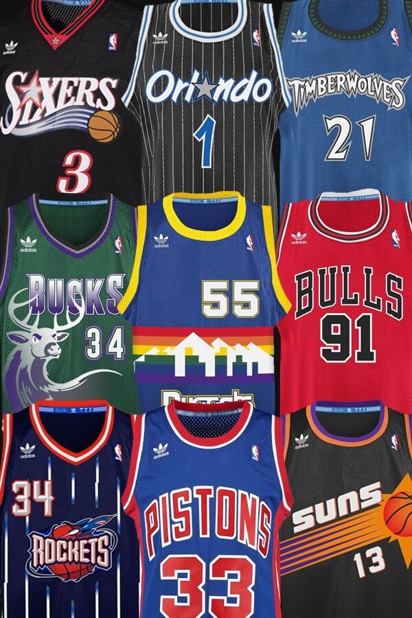 mens nba hardwood classics jerseys | eBay