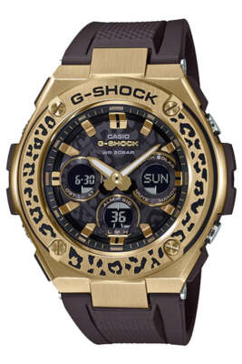 Pre-owned Casio G-shock Gst-s310wlp-1a9 Wildlife Promising Limited Edition Watch