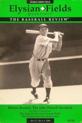 Elysian Fields Quarterly Vol. 17 #4 Fall 2000 - Jake Powell 