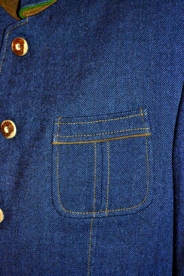 German Men's Trachtenjanker Jacket Lederhosen NEW US 46 (Euro 56) Clearance