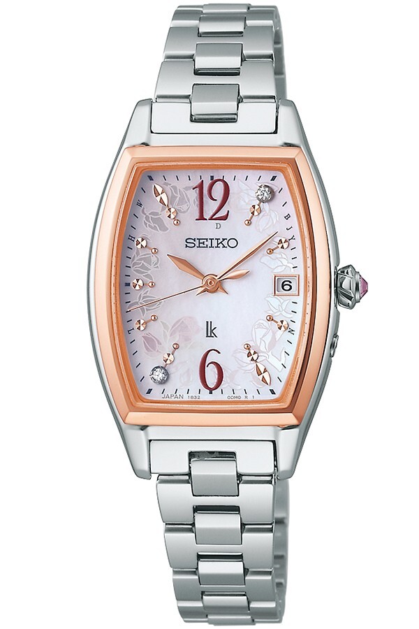Pre-owned Seiko Pre-order  Lukia Grow Feiler Liarose Petite Ssqw090 Women's Watch Solar