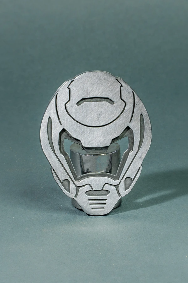 Doom Slayer Eternal Doomguy Helmet Magnetic Metal Bottle Opener - Bethesda