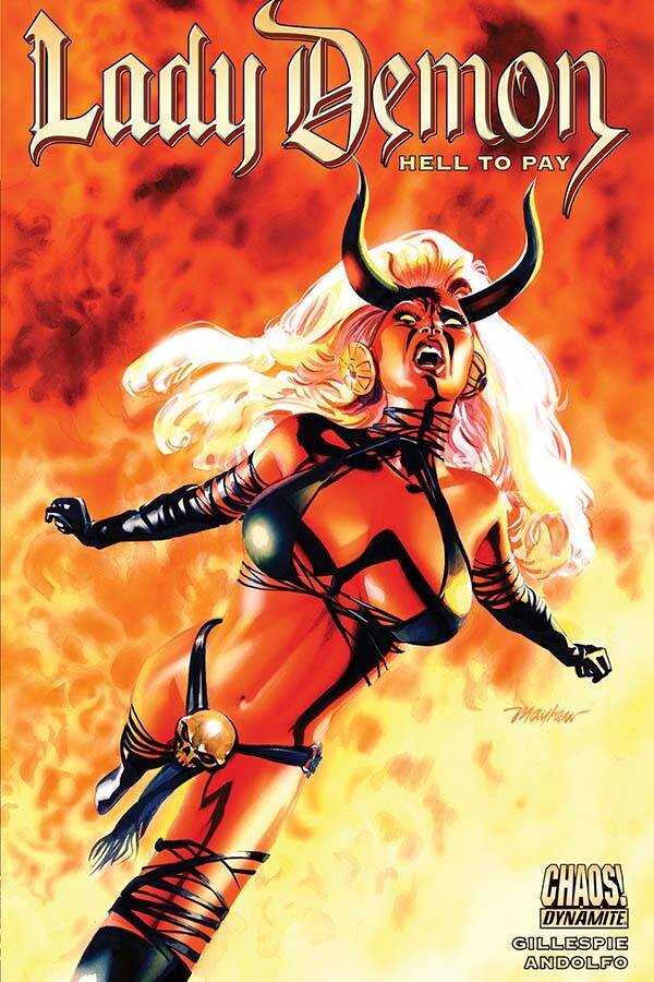 Lady Demon Hell To Pay TPB Dynamite Entertainment в мягкой обложке