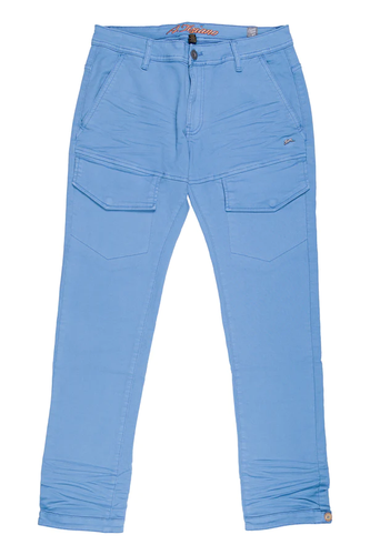 Мужские джинсы A. Tiziano Chambray Paul из твила стрейч - 42