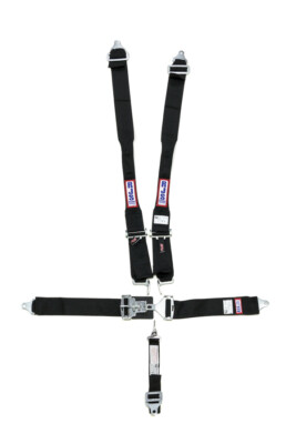RJS SAFETY #1142201 Harness System 5 Pt Blk Hans Shoulder Ind Wrap