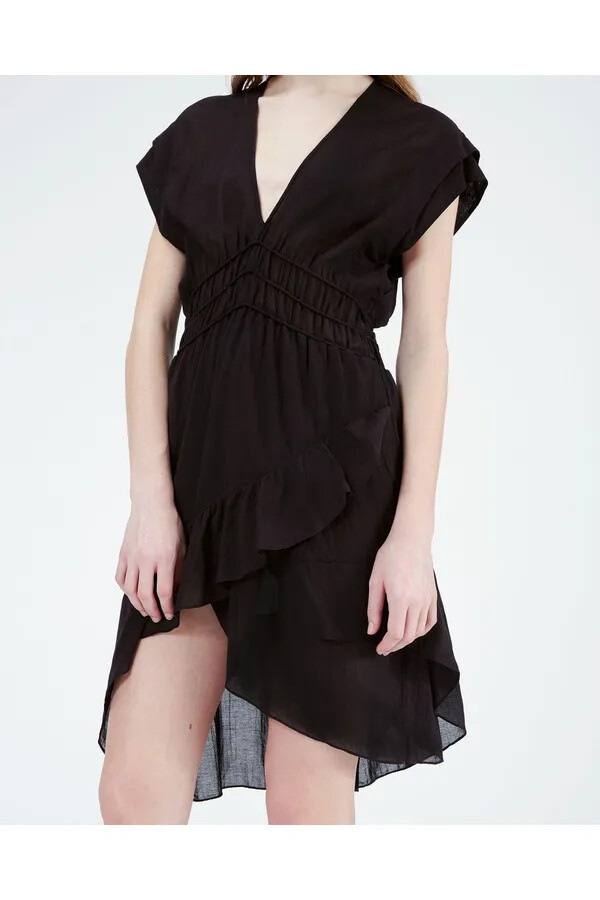 riu ❤︎ Frill bolero pleats dress s-l1200.jpg