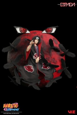 Naruto: Shippuden Itachi Uchiha Limited Ed. 1:8 Wall Statue