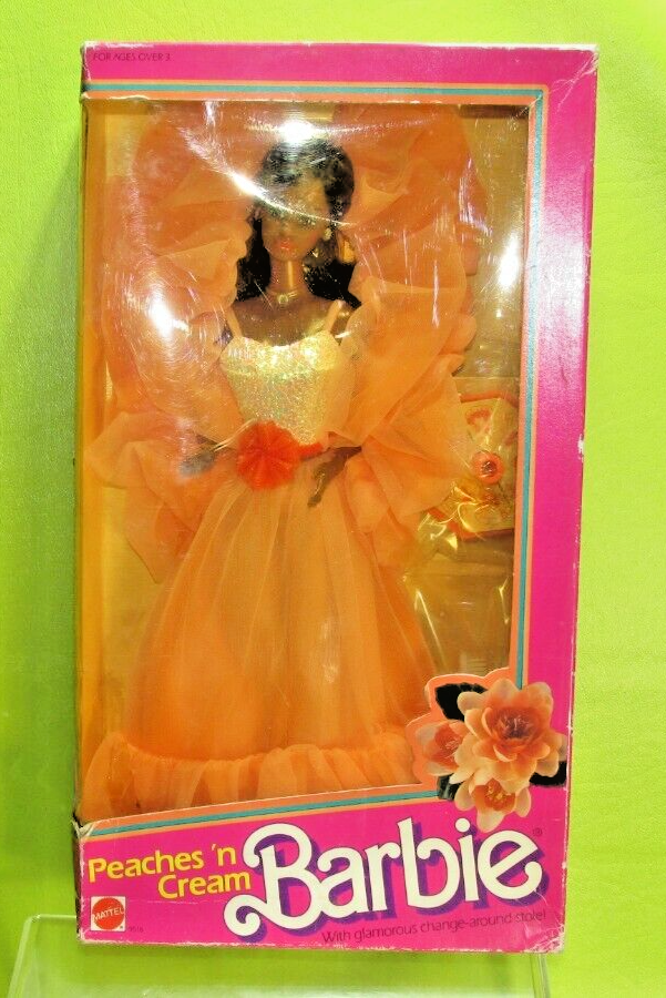 Vintage 1984 Mattel Peaches 'n Cream Barbie Doll (AA) #9516 